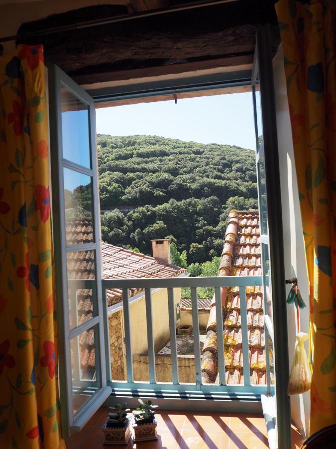 Chambre D'Hotes Le Rougeyras Roquebrun ภายนอก รูปภาพ