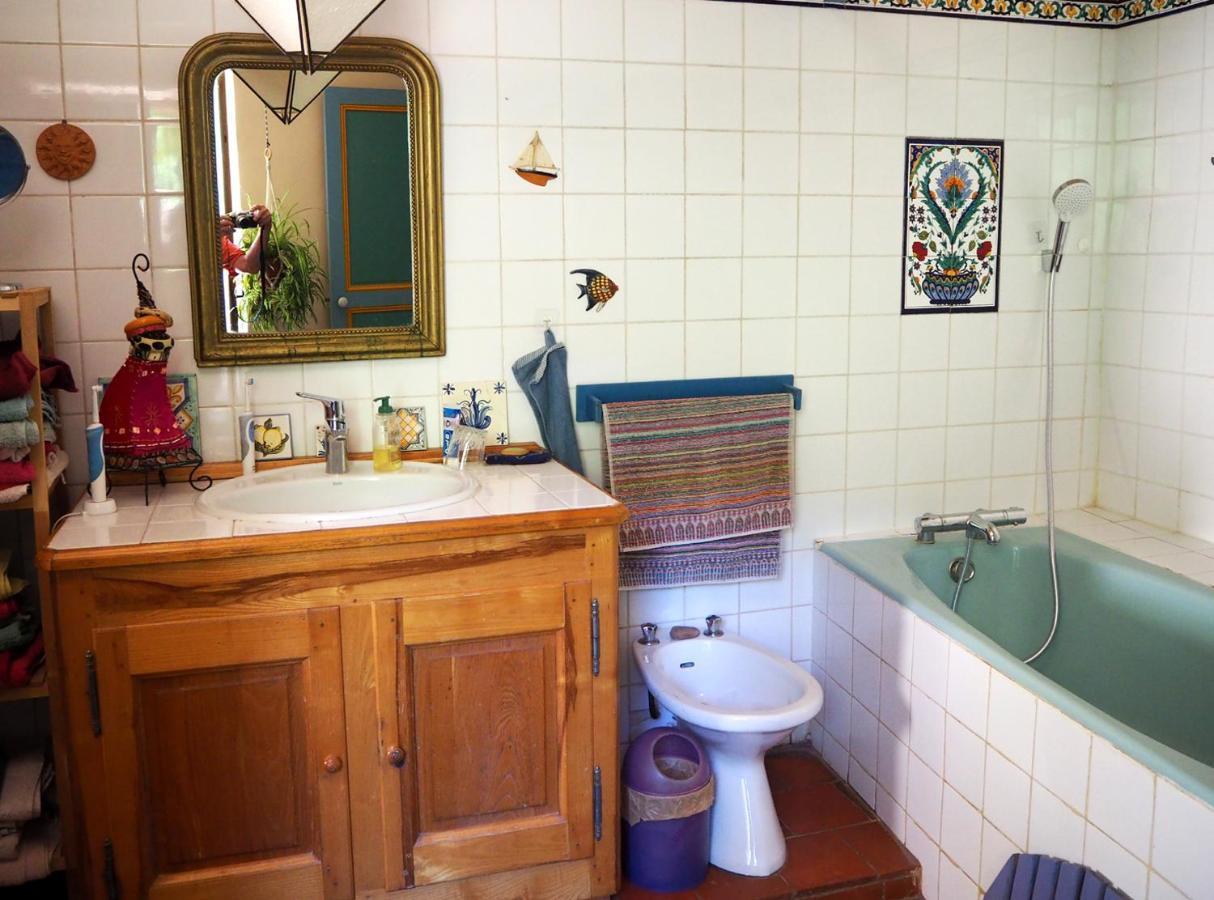 Chambre D'Hotes Le Rougeyras Roquebrun ภายนอก รูปภาพ
